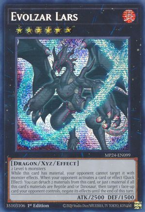Evolzar Lars [MP24-EN099]  Secret Rare Misprint - Yu-Gi-Oh! - Card Brawlers | Quebec | Canada |