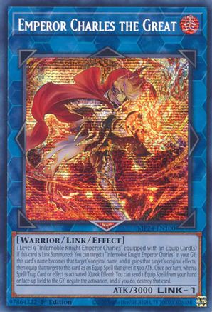 Emperor Charles the Great [MP24-EN100]  Secret Rare Misprint - Yu-Gi-Oh! - Card Brawlers | Quebec | Canada |