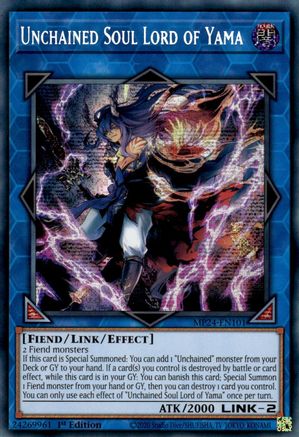 Unchained Soul Lord of Yama [MP24-EN101]  Secret Rare Misprint - Yu-Gi-Oh! - Card Brawlers | Quebec | Canada |
