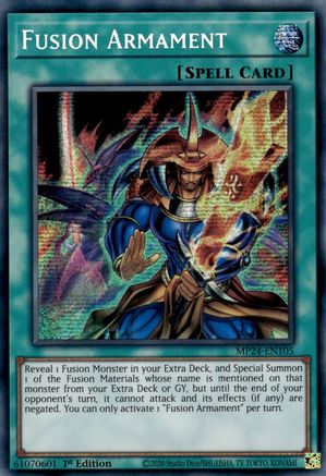 Fusion Armament [MP24-EN105]  Secret Rare Misprint - Yu-Gi-Oh! - Card Brawlers | Quebec | Canada |
