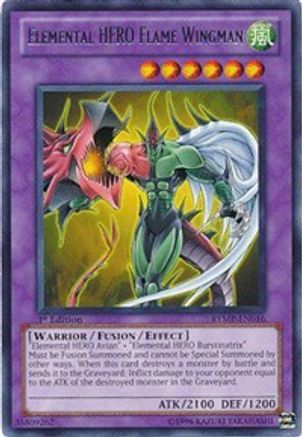 Elemental HERO Flame Wingman [RYMP-EN016] Rare - Yu-Gi-Oh! - Card Brawlers | Quebec | Canada |