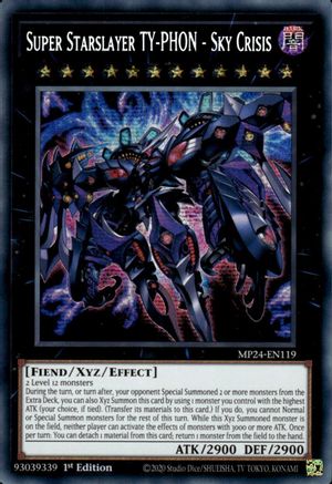 Super Starslayer TY-PHON - Sky Crisis [MP24-EN119] Prismatic Secret Rare - Yu-Gi-Oh! - Card Brawlers | Quebec | Canada |