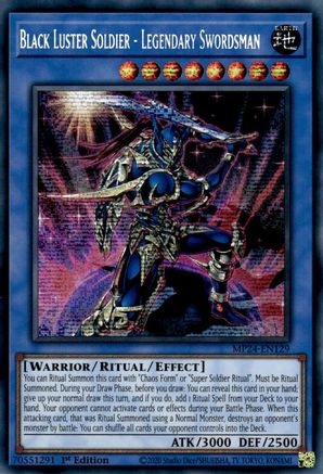 Black Luster Soldier - Legendary Swordsman [MP24-EN129]  Secret Rare Misprint - Yu-Gi-Oh! - Card Brawlers | Quebec | Canada |