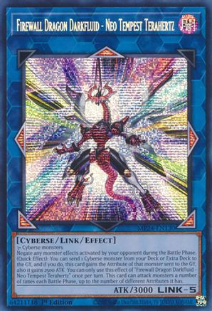 Firewall Dragon Darkfluid - Neo Tempest Terahertz [MP24-EN130]  Secret Rare Misprint - Yu-Gi-Oh! - Card Brawlers | Quebec | Canada |