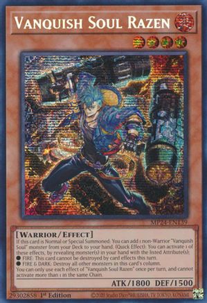 Vanquish Soul Razen [MP24-EN139]  Secret Rare Misprint - Yu-Gi-Oh! - Card Brawlers | Quebec | Canada |