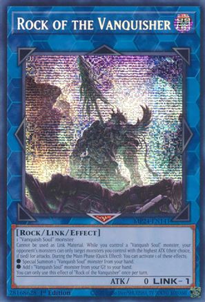 Rock of the Vanquisher [MP24-EN141]  Secret Rare Misprint - Yu-Gi-Oh! - Card Brawlers | Quebec | Canada |