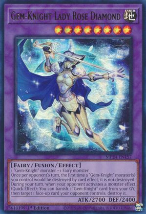 Gem-Knight Lady Rose Diamond [MP24-EN157] Ultra Rare - Yu-Gi-Oh! - Card Brawlers | Quebec | Canada |