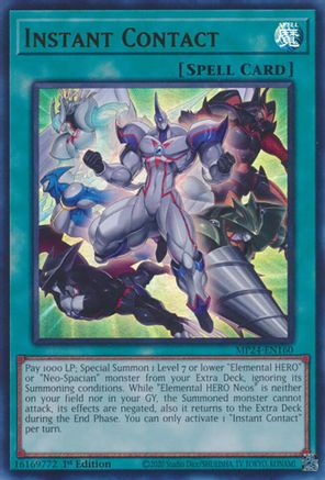 Instant Contact [MP24-EN160] Ultra Rare - Yu-Gi-Oh! - Card Brawlers | Quebec | Canada |
