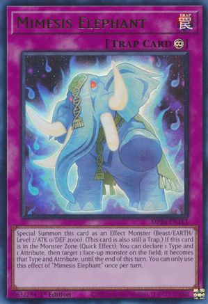 Mimesis Elephant [MP24-EN163] Ultra Rare - Yu-Gi-Oh! - Card Brawlers | Quebec | Canada |