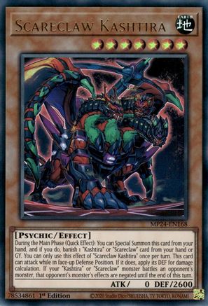 Scareclaw Kashtira [MP24-EN168] Ultra Rare - Yu-Gi-Oh! - Card Brawlers | Quebec | Canada |