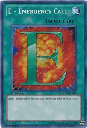 E - Emergency Call [RYMP-EN024] Secret Rare