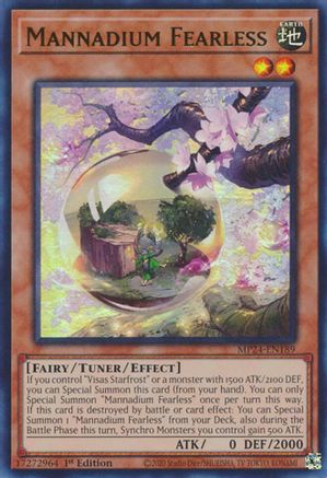 Mannadium Fearless [MP24-EN189] Ultra Rare - Yu-Gi-Oh! - Card Brawlers | Quebec | Canada |