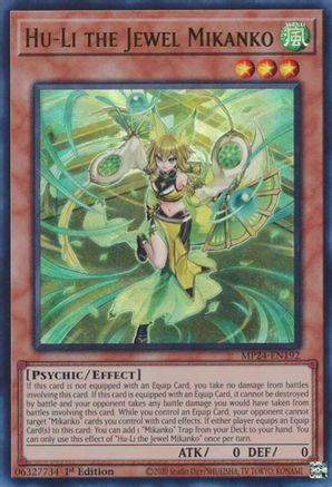 Hu-Li the Jewel Mikanko [MP24-EN192] Ultra Rare - Yu-Gi-Oh! - Card Brawlers | Quebec | Canada |