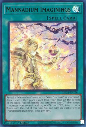 Mannadium Imaginings [MP24-EN196] Ultra Rare - Yu-Gi-Oh! - Card Brawlers | Quebec | Canada |