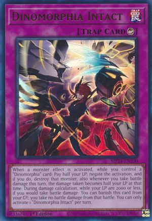 Dinomorphia Intact [MP24-EN200] Ultra Rare - Yu-Gi-Oh! - Card Brawlers | Quebec | Canada |