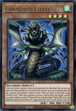 Cornfield Coatl [MP24-EN207] Ultra Rare - Yu-Gi-Oh! - Card Brawlers | Quebec | Canada |