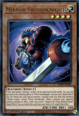 Mirror Swordknight [MP24-EN208] Ultra Rare - Yu-Gi-Oh! - Card Brawlers | Quebec | Canada |