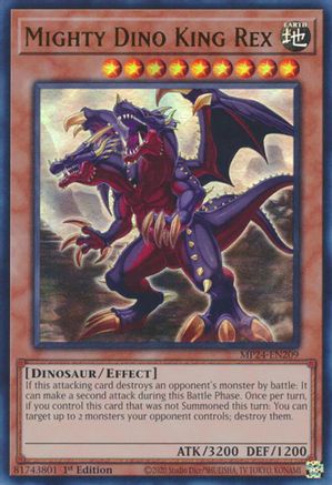 Mighty Dino King Rex [MP24-EN209] Ultra Rare - Yu-Gi-Oh! - Card Brawlers | Quebec | Canada |