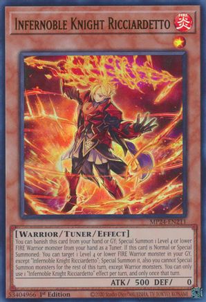 Infernoble Knight Ricciardetto [MP24-EN211] Ultra Rare - Yu-Gi-Oh! - Card Brawlers | Quebec | Canada |