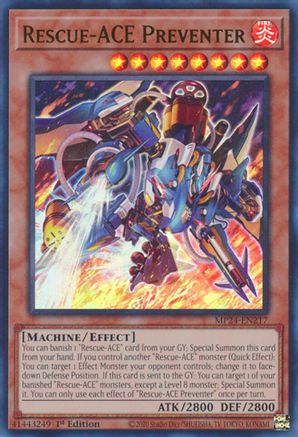 Rescue-ACE Preventer [MP24-EN217] Ultra Rare - Yu-Gi-Oh! - Card Brawlers | Quebec | Canada |
