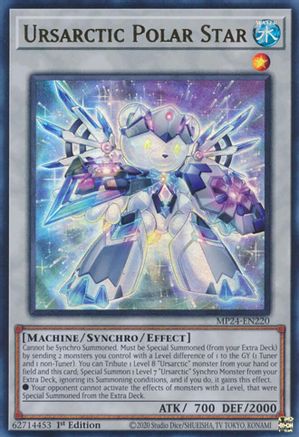 Ursarctic Polar Star [MP24-EN220] Ultra Rare - Yu-Gi-Oh! - Card Brawlers | Quebec | Canada |
