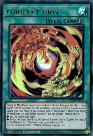 Chimera Fusion [MP24-EN221] Ultra Rare - Yu-Gi-Oh! - Card Brawlers | Quebec | Canada |
