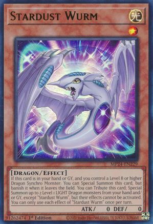 Stardust Wurm [MP24-EN229] Ultra Rare - Yu-Gi-Oh! - Card Brawlers | Quebec | Canada |