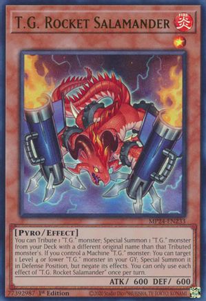 T.G. Rocket Salamander [MP24-EN233] Ultra Rare - Yu-Gi-Oh! - Card Brawlers | Quebec | Canada |