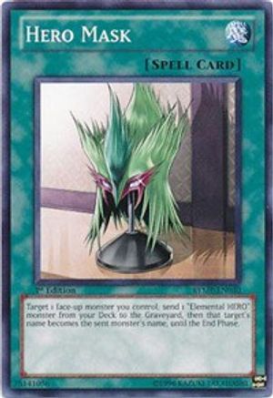 Hero Mask [RYMP-EN030] Common - Yu-Gi-Oh! - Card Brawlers | Quebec | Canada |
