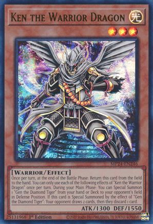 Ken the Warrior Dragon [MP24-EN246] Ultra Rare