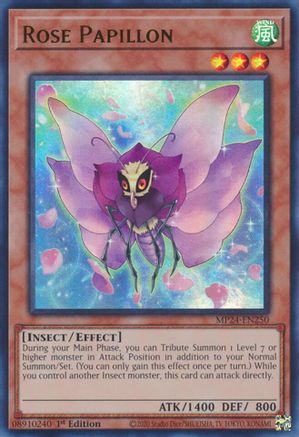 Rose Papillon [MP24-EN250] Ultra Rare - Yu-Gi-Oh! - Card Brawlers | Quebec | Canada |