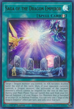 Saga of the Dragon Emperor [MP24-EN264] Ultra Rare - Yu-Gi-Oh! - Card Brawlers | Quebec | Canada |
