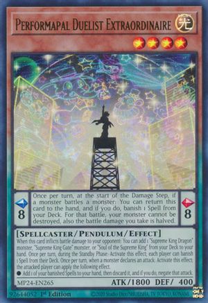 Performapal Duelist Extraordinaire [MP24-EN265] Ultra Rare - Yu-Gi-Oh! - Card Brawlers | Quebec | Canada |