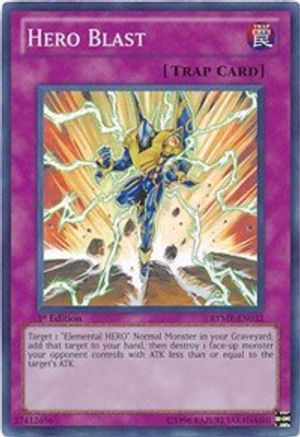 Hero Blast [RYMP-EN032] Super Rare - Yu-Gi-Oh! - Card Brawlers | Quebec | Canada |