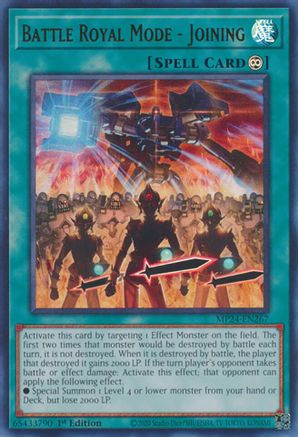 Battle Royal Mode - Joining [MP24-EN267] Ultra Rare - Yu-Gi-Oh! - Card Brawlers | Quebec | Canada |