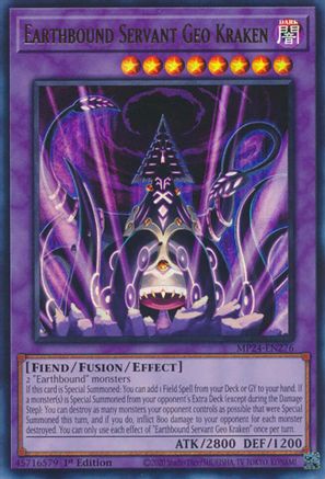 Earthbound Servant Geo Kraken [MP24-EN276] Ultra Rare - Yu-Gi-Oh! - Card Brawlers | Quebec | Canada |
