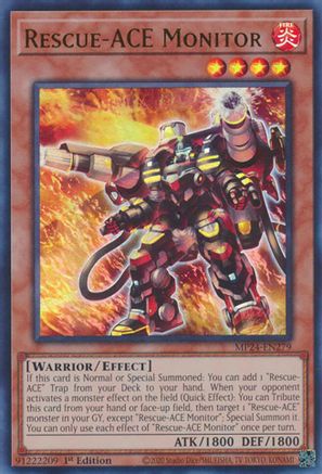 Rescue-ACE Monitor [MP24-EN279] Ultra Rare - Yu-Gi-Oh! - Card Brawlers | Quebec | Canada |