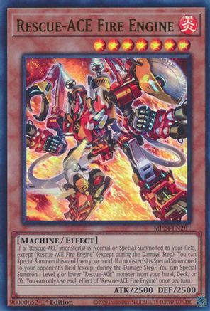 Rescue-ACE Fire Engine [MP24-EN281] Ultra Rare - Yu-Gi-Oh! - Card Brawlers | Quebec | Canada |