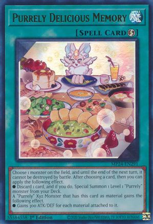 Purrely Delicious Memory [MP24-EN291] Ultra Rare - Yu-Gi-Oh! - Card Brawlers | Quebec | Canada |