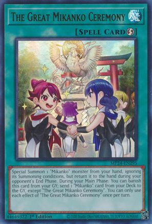 The Great Mikanko Ceremony [MP24-EN295] Ultra Rare - Yu-Gi-Oh! - Card Brawlers | Quebec | Canada |