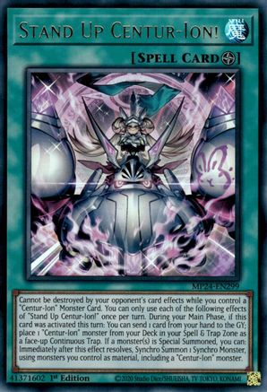 Stand Up Centur-Ion! [MP24-EN299] Ultra Rare - Yu-Gi-Oh! - Card Brawlers | Quebec | Canada |