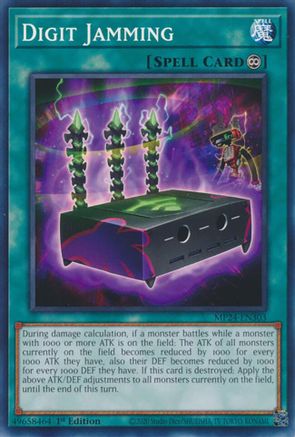 Digit Jamming [MP24-EN303] Common - Yu-Gi-Oh! - Card Brawlers | Quebec | Canada |