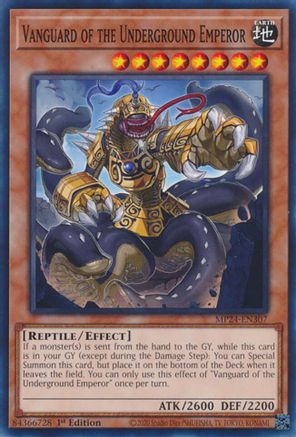 Vanguard of the Underground Emperor [MP24-EN307] Common - Yu-Gi-Oh! - Card Brawlers | Quebec | Canada |