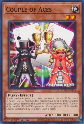 Couple of Aces [MP24-EN316] Common - Yu-Gi-Oh! - Card Brawlers | Quebec | Canada |