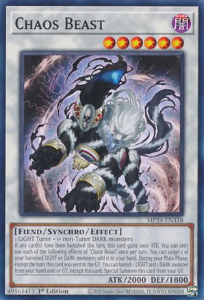 Chaos Beast [MP24-EN318] Common - Yu-Gi-Oh! - Card Brawlers | Quebec | Canada |