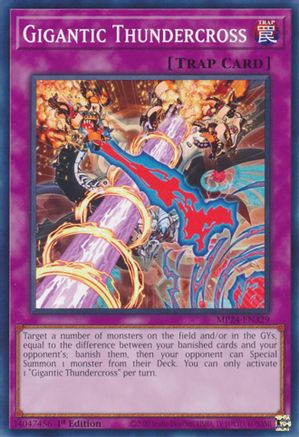 Gigantic Thundercross [MP24-EN329] Common - Yu-Gi-Oh! - Card Brawlers | Quebec | Canada |