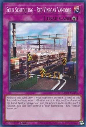 Sour Scheduling - Red Vinegar Vamoose [MP24-EN333] Common - Yu-Gi-Oh! - Card Brawlers | Quebec | Canada |