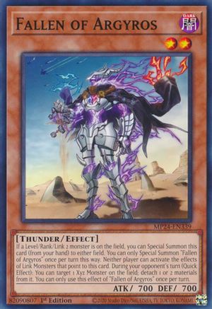 Fallen of Argyros [MP24-EN339] Common - Yu-Gi-Oh! - Card Brawlers | Quebec | Canada |