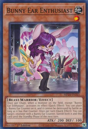 Bunny Ear Enthusiast [MP24-EN343] Common - Yu-Gi-Oh! - Card Brawlers | Quebec | Canada |