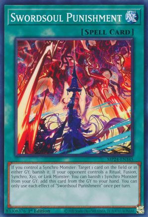 Swordsoul Punishment [MP24-EN345] Common - Yu-Gi-Oh! - Card Brawlers | Quebec | Canada |